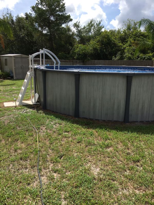 gallons in a 21 foot round pool