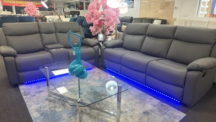 Special Offer‼️Beautiful Grey Reclining Sofa&loveseat On Sale $999