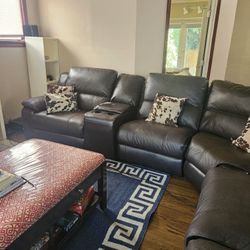 Sectional Couch With Recliners 