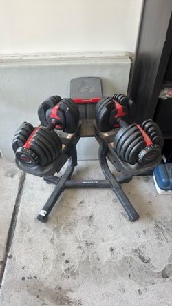Bowflex Dumbbells 5lbs - 52.5lbs