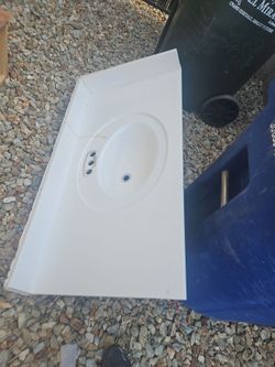 Bathroom counter top