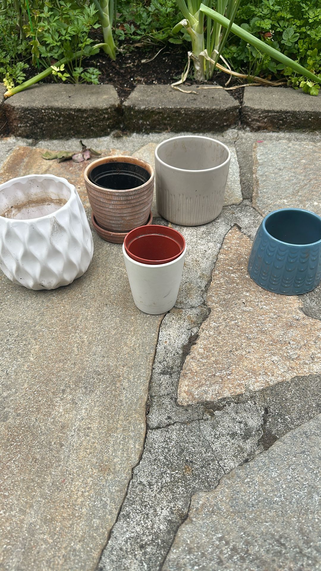 Ceramic parts for flowers