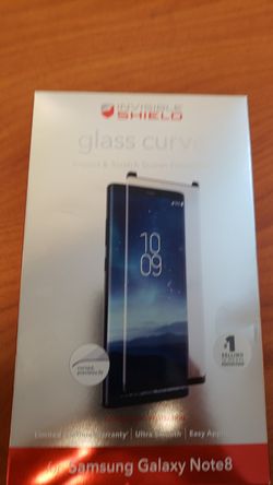 Zagg Invisible Shield Glass Curve screen protector for Samsung Galaxy Note8