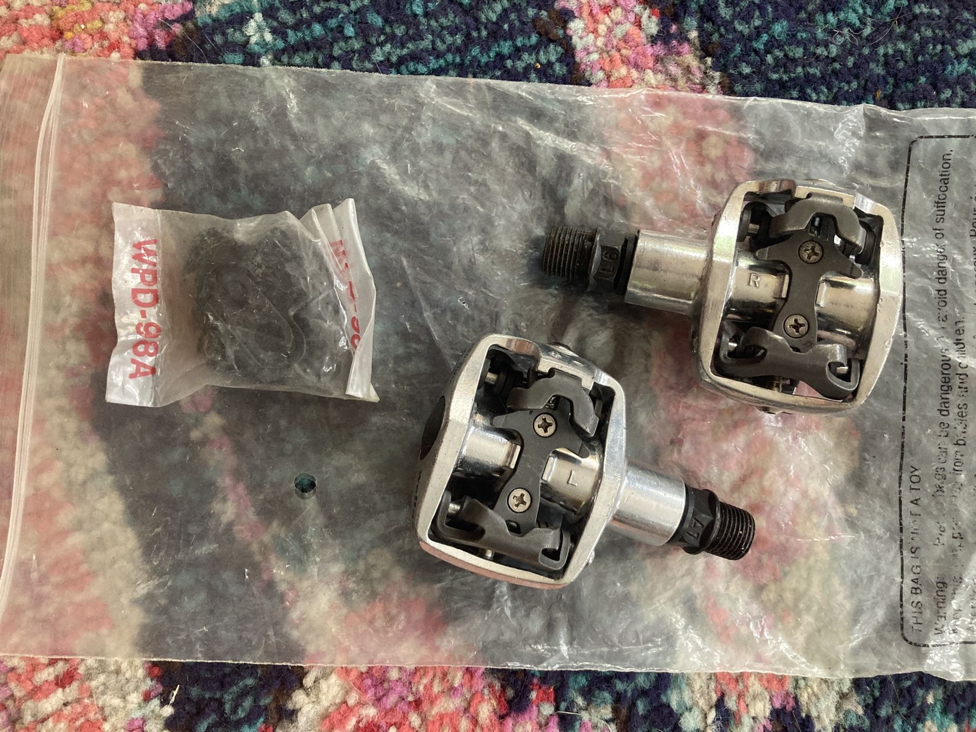 Bicycle/cycle clip In pedals