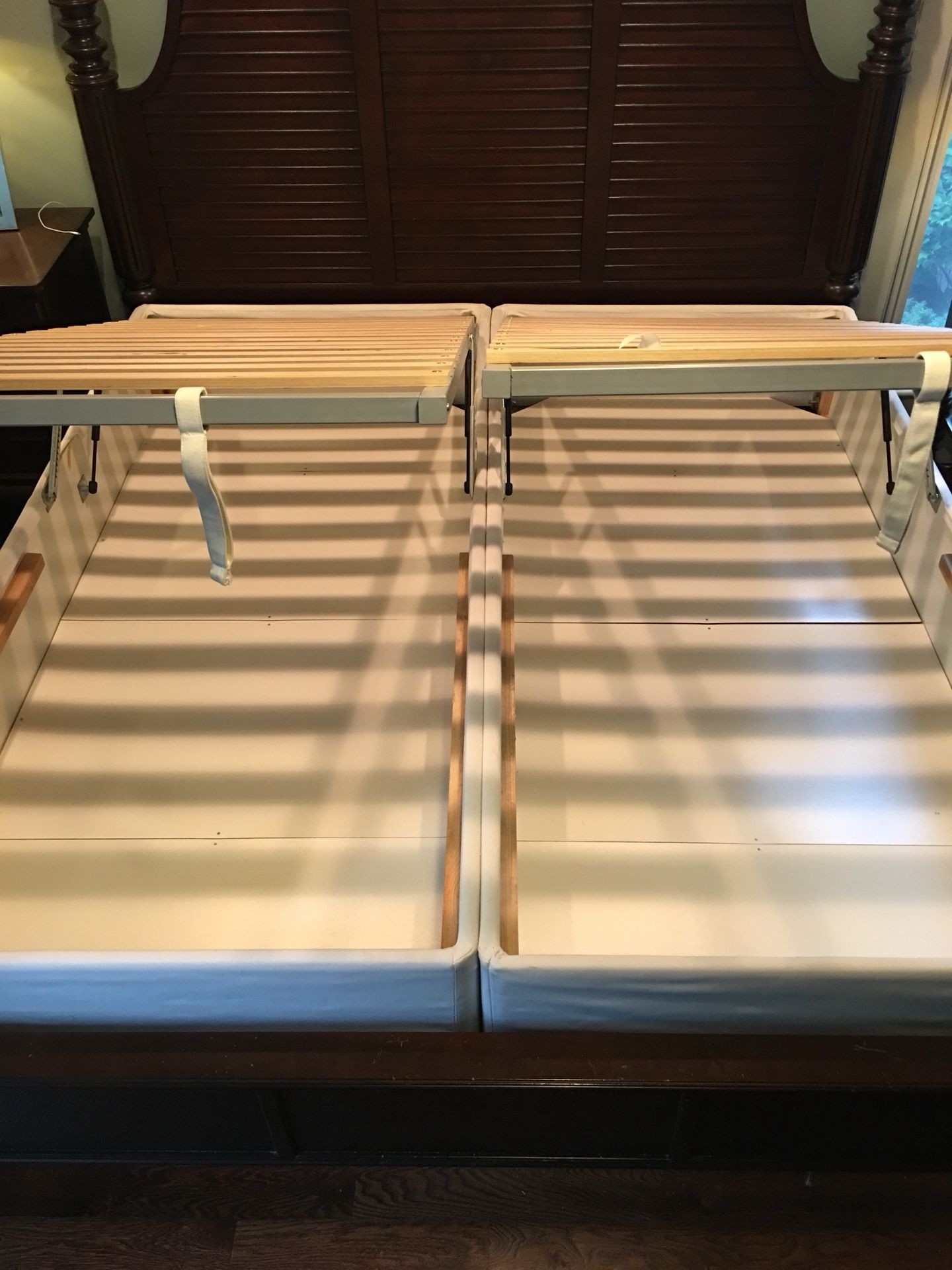 IKEA Sultan Alsarp two Twin storage box springs for Sale in Lisle, IL