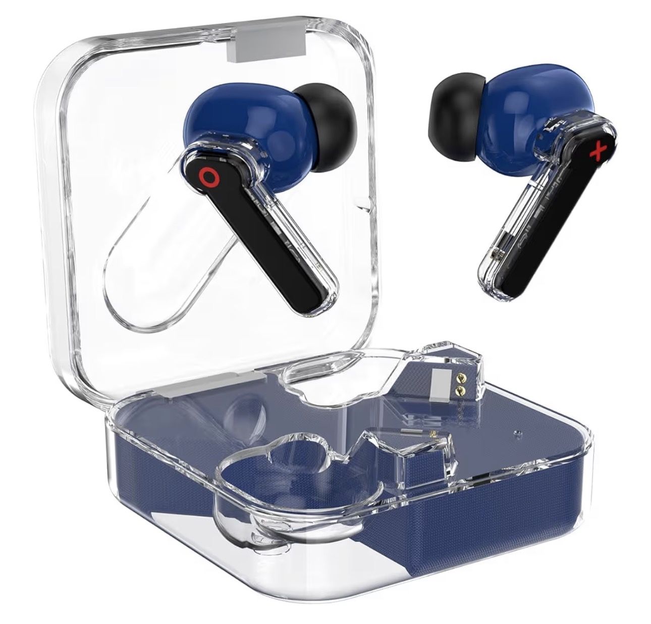New Wireless Earbuds, Bluetooth 5.4 Light Weight Headphones Bass Stereo, Ear Buds with Noise Cancelling Mic, in Ear Earphones Clear Calls, IP7 Waterpr