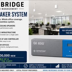 Cambridge Qt 600 White Noise, Professional System