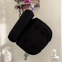 Bathtub Pillow with Neck Support (w/ suction cups)