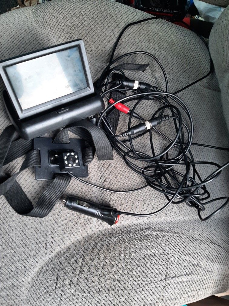 For In Vehicle A Camera And Monitor