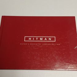 Hitman Square Enix Enter A World Of Assassination 60-page Hardcover Art Book