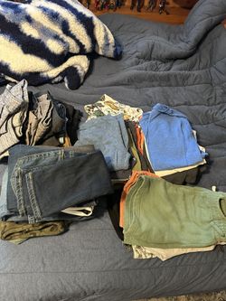 Bag Of Boys Clothes Size 8-10