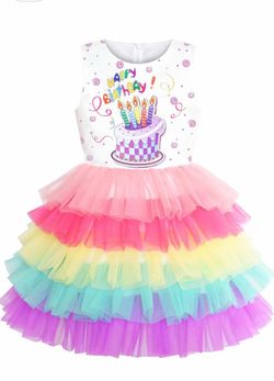 Sunny Fashion Girls Birthday Dress Size 6