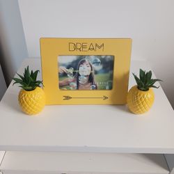 Yellow Tropical Dream Decor Set (3 Pcs)