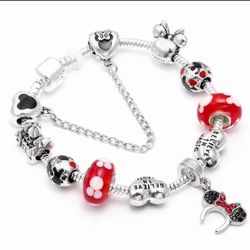 Mickey Mouse Charm Bracelet 