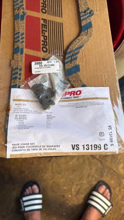348 valve cover original kit cork gasket new Chevrolet