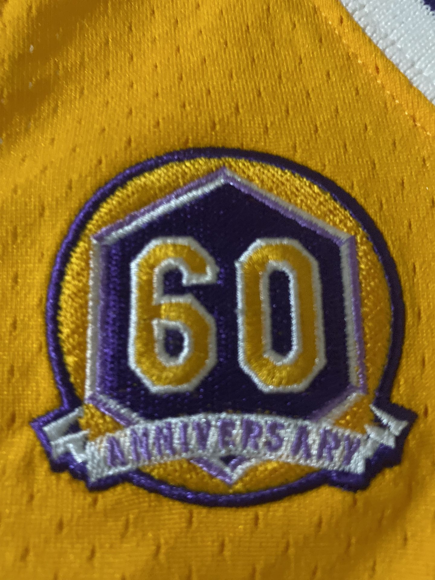 Authentic Kobe Bryant Jersey 60th Anniversary 07-08 for Sale in Buena Park,  CA - OfferUp