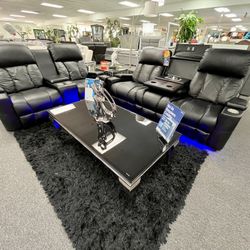 Power reclining Sofa & Love Seat W/ LED LAST ONE !! $2299🥳