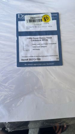 130lb cardstock