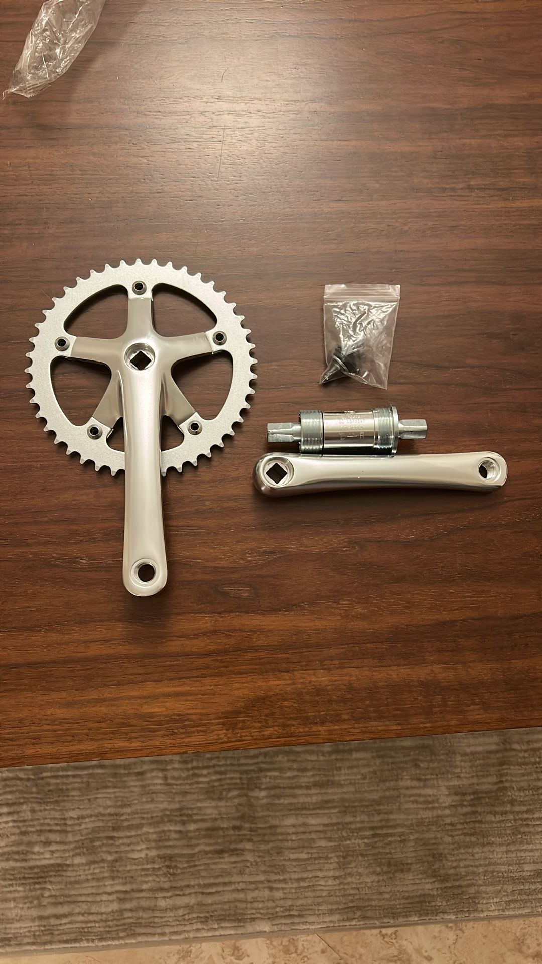Bike Silver Crankset