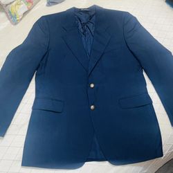 Men’s Navy Blazer Jacket Size Medium 