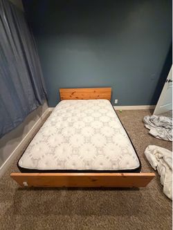 Bed frame for a full