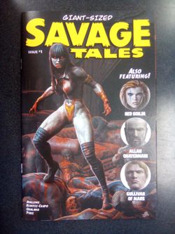 Giant Sized Savage Tales (One Shot) Cover B Bjorn Barends Vampirella Variant