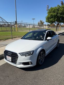 Audi A3 Sedan White