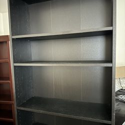 IKEA Black Bookshelf With 5 Shelves