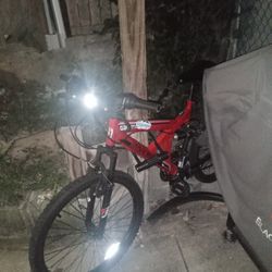 A 24-inch Mountain Bike