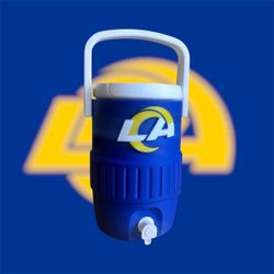 Los Angeles Rams Can Koozie 12oz with  drinkable lid - 3D Printed