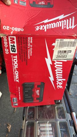 Milwaukee vacuum