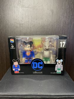 Super Man & Doom Bearbrick