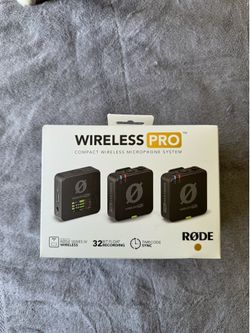 Rode Wireless Pro - Complete & Never Used
