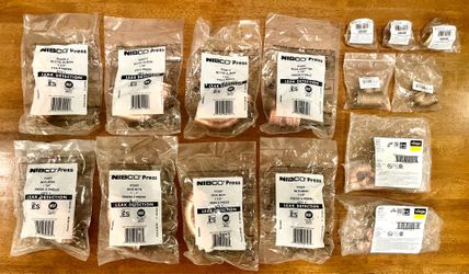 Plumbing Fittings Bundle: NIBCO Press, Viega ProPress, (Brass & Bronze Fittings)