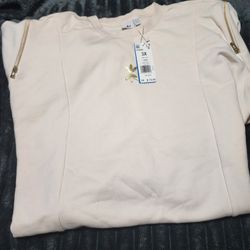 Women's 3X Crew Sweatshirt Wonder White Adidas 