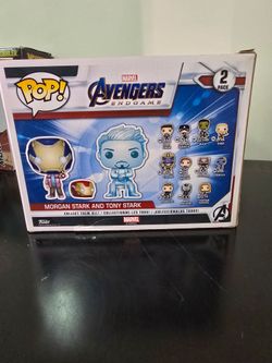 Funko Pop! Marvel Avengers: Endgame Morgan Stark and Tony Stark Hologram 2-Pack