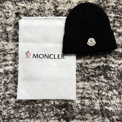 Everyday Black Moncler Beanie