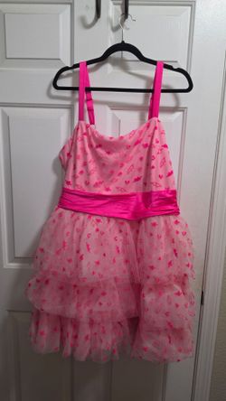 NWT Torrid x Betsey Johnson Pink Tiered Bow Dress Size 18