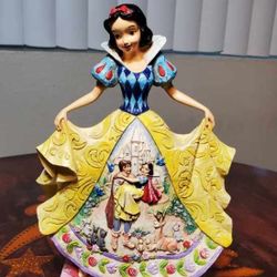 Disney Jim Shore Fairy Tale Endings Snow White Statue Showcase Collection