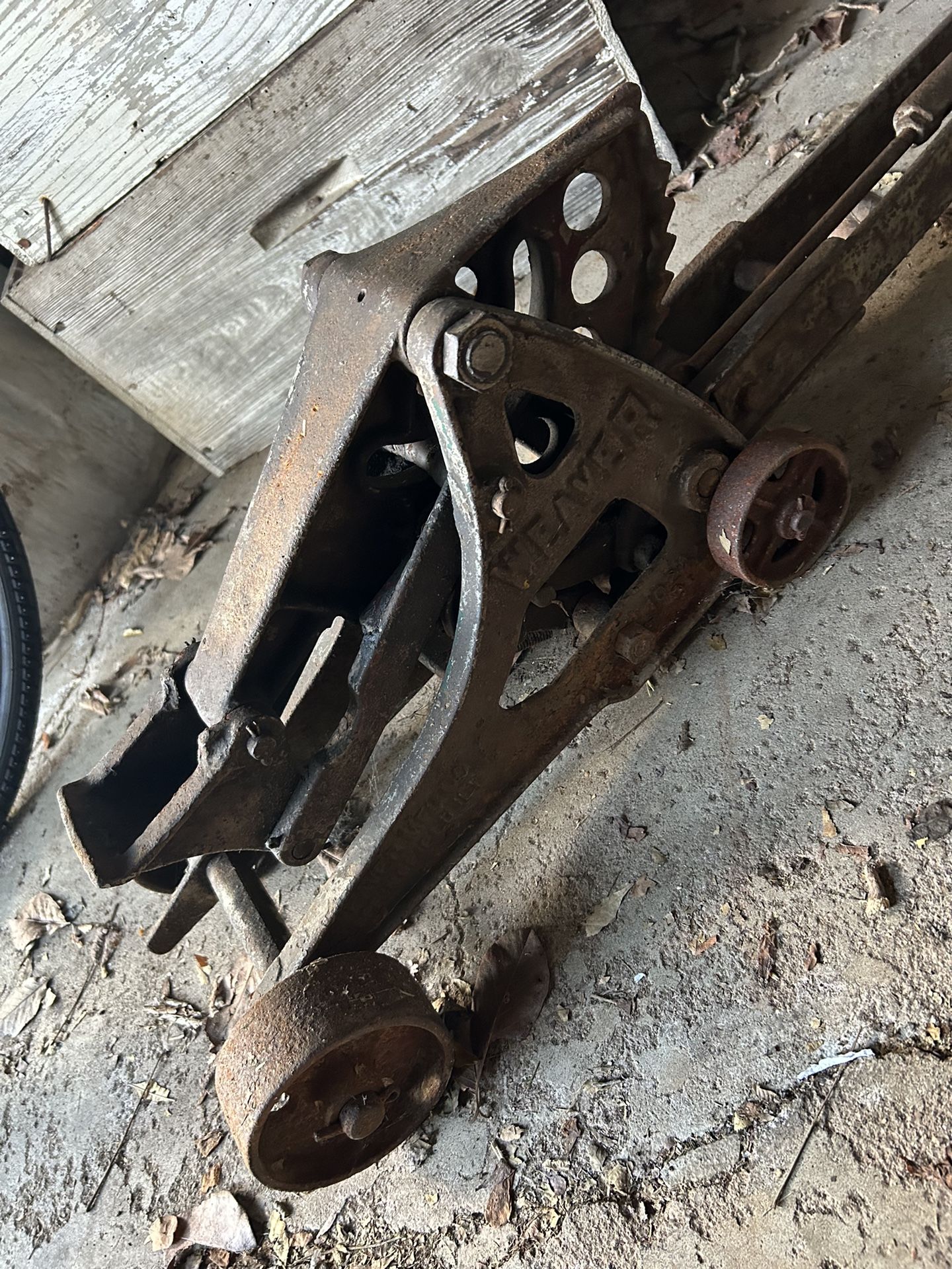 Antique car Jack
