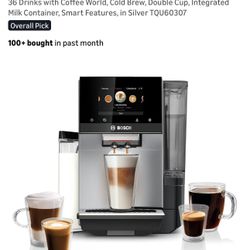 Bosch 800 Series Fully Automatic Espresso and Coffee Machine