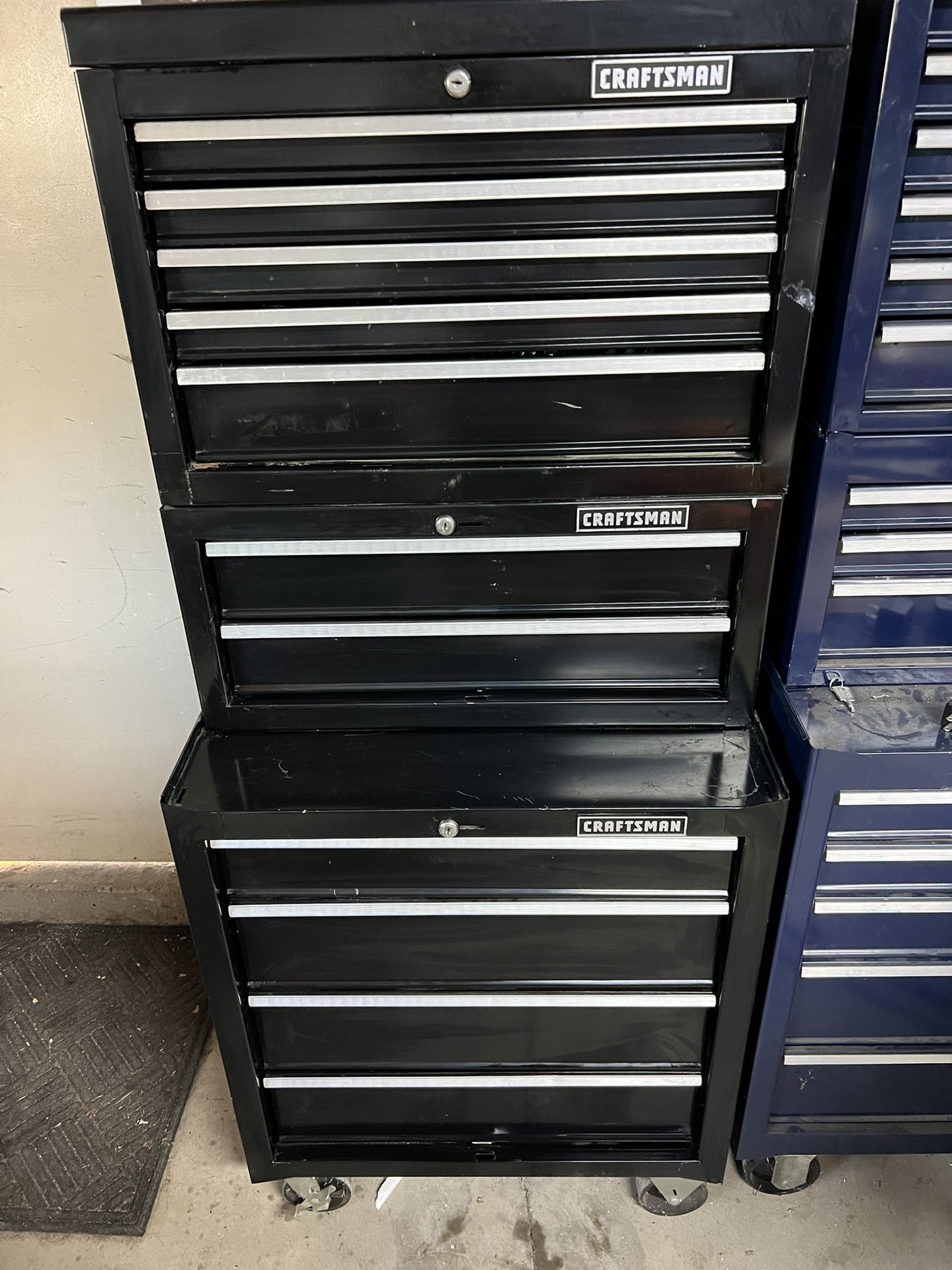 Craftsmen Toolbox With Tools