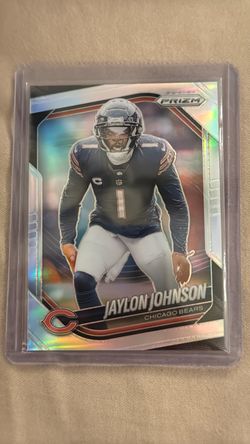Jaylon Johnson panini silver shiner prizm 2025