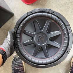 12” Kicker Comp VR subwoofer