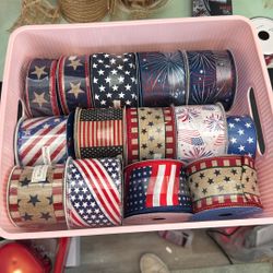 4th Of July ribbons