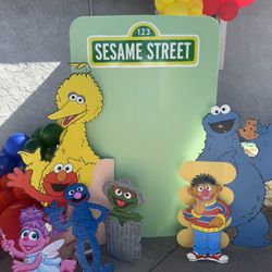 Sesame Street Party Decor