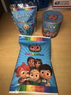 Coco melon cocomelon party favors supplies $2.50 each