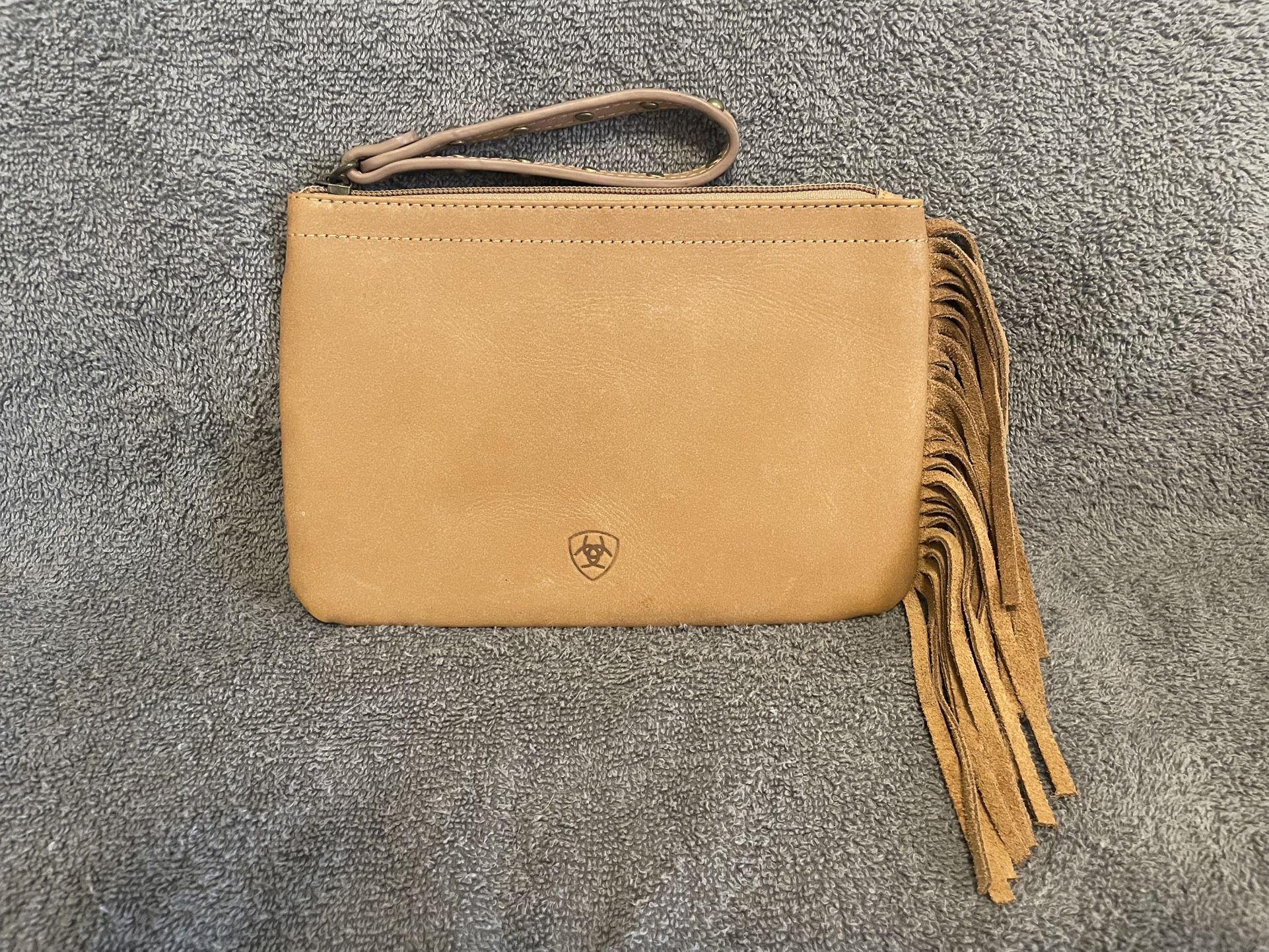 Ariat - Leather Fringe Wristlet
