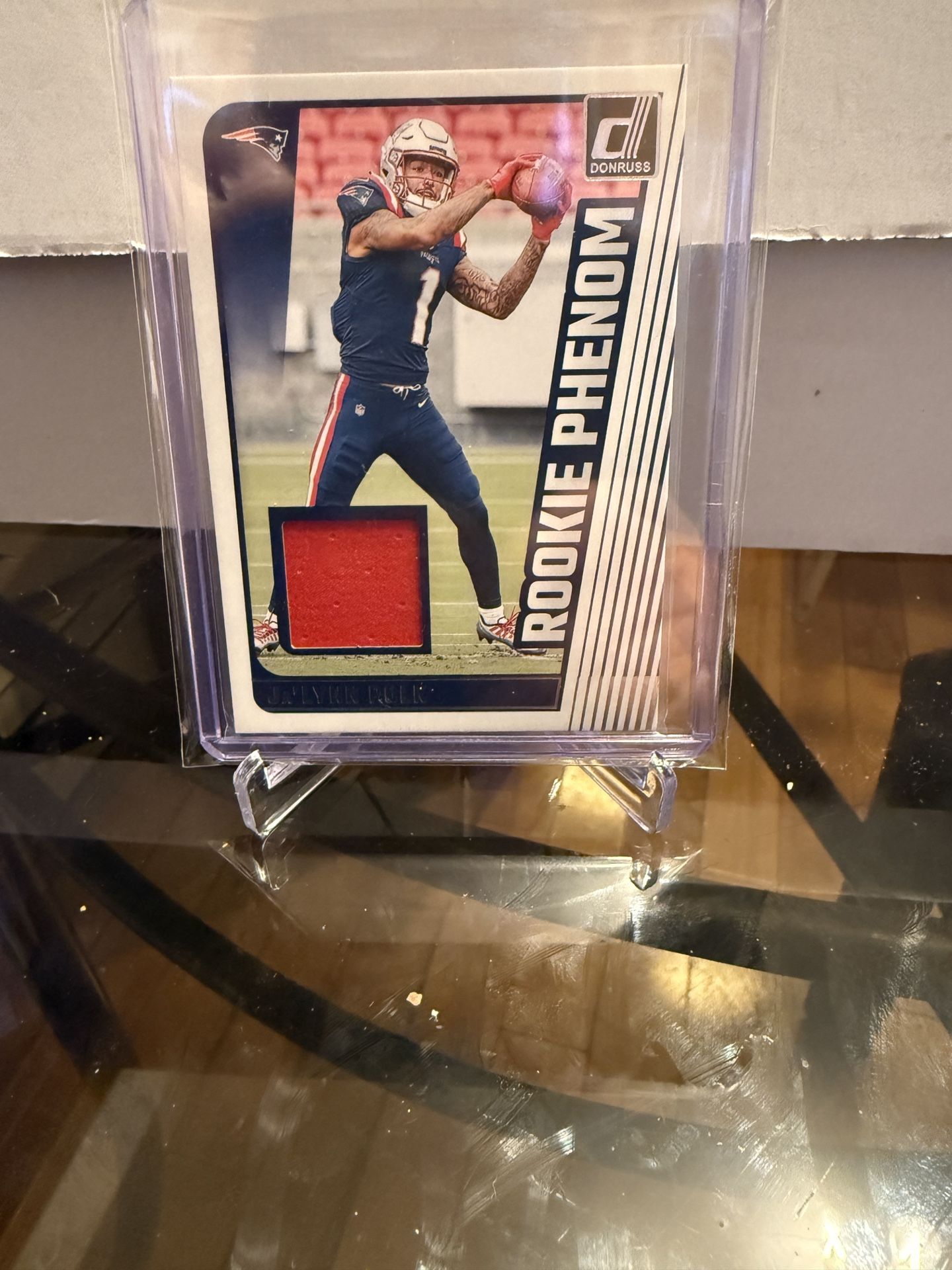 Ja’lynn Polk Rookie Phenom Patch Card