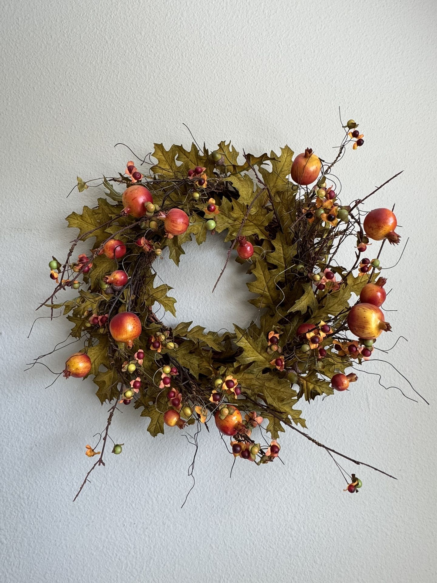Crate & Barrel Autumnal Wreath